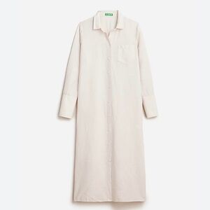 Like New J.Crew Swim Cover. Light flax color